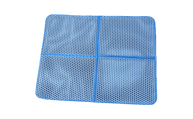 Esterilla de arena con forma de panal